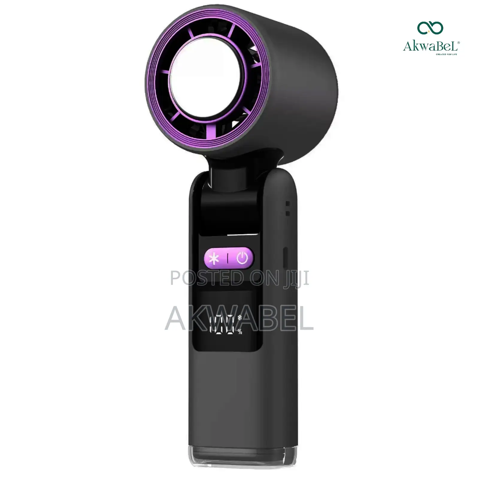 Air Condition Handheld Fan • High Speed Rechargeable Ice Cool Hand Fan