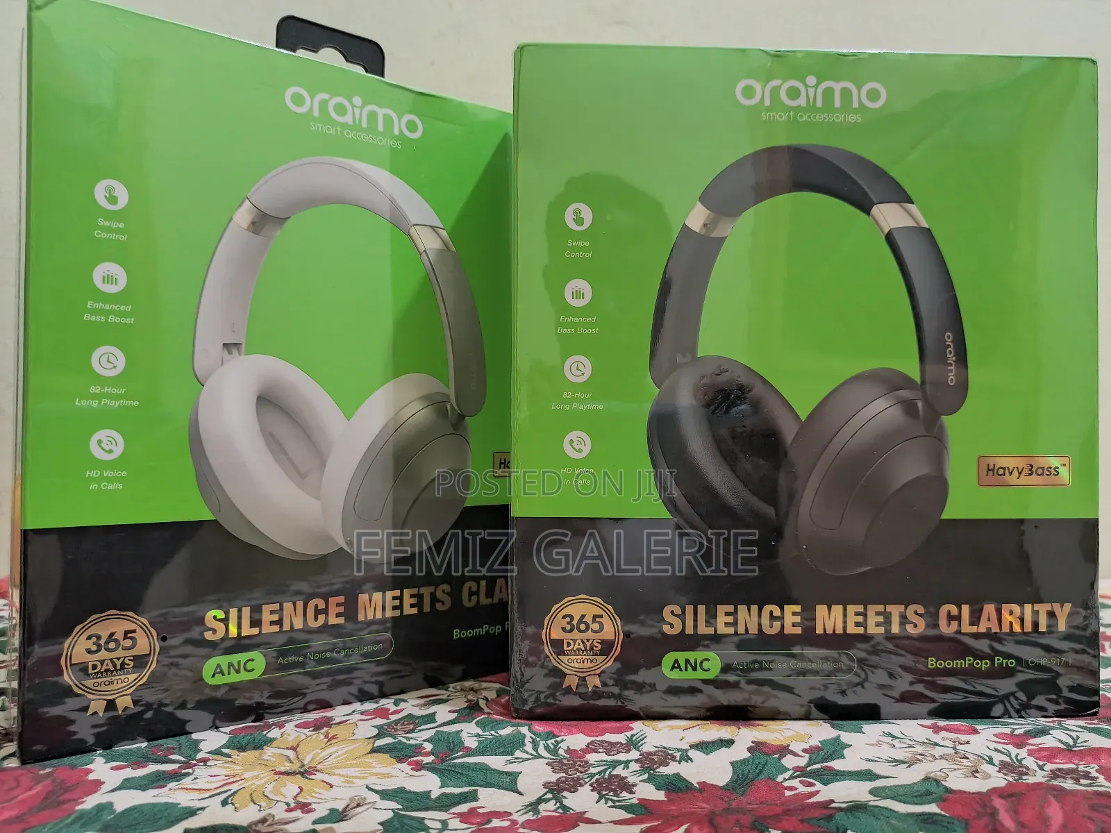 Oraimo Boompop Pro Anc Over-Ear Headphones