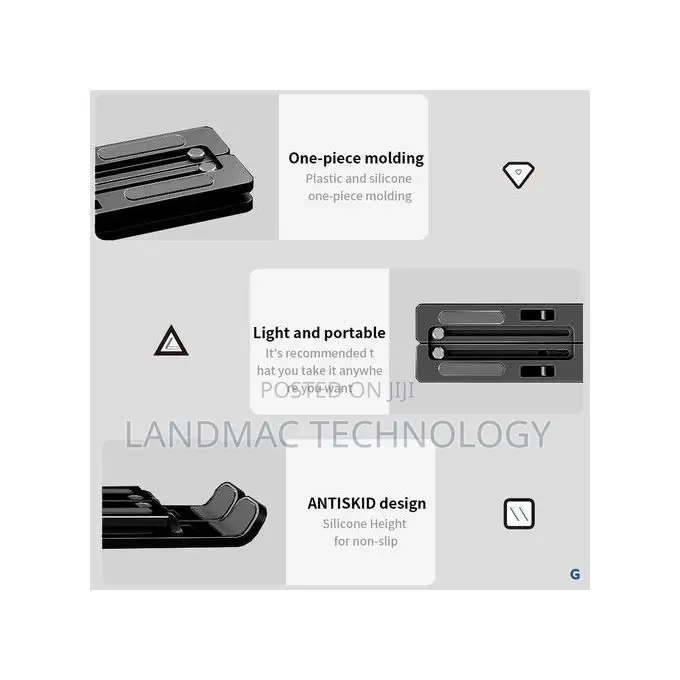 10 Speed Adjustable Laptop Stand + Phone Stand