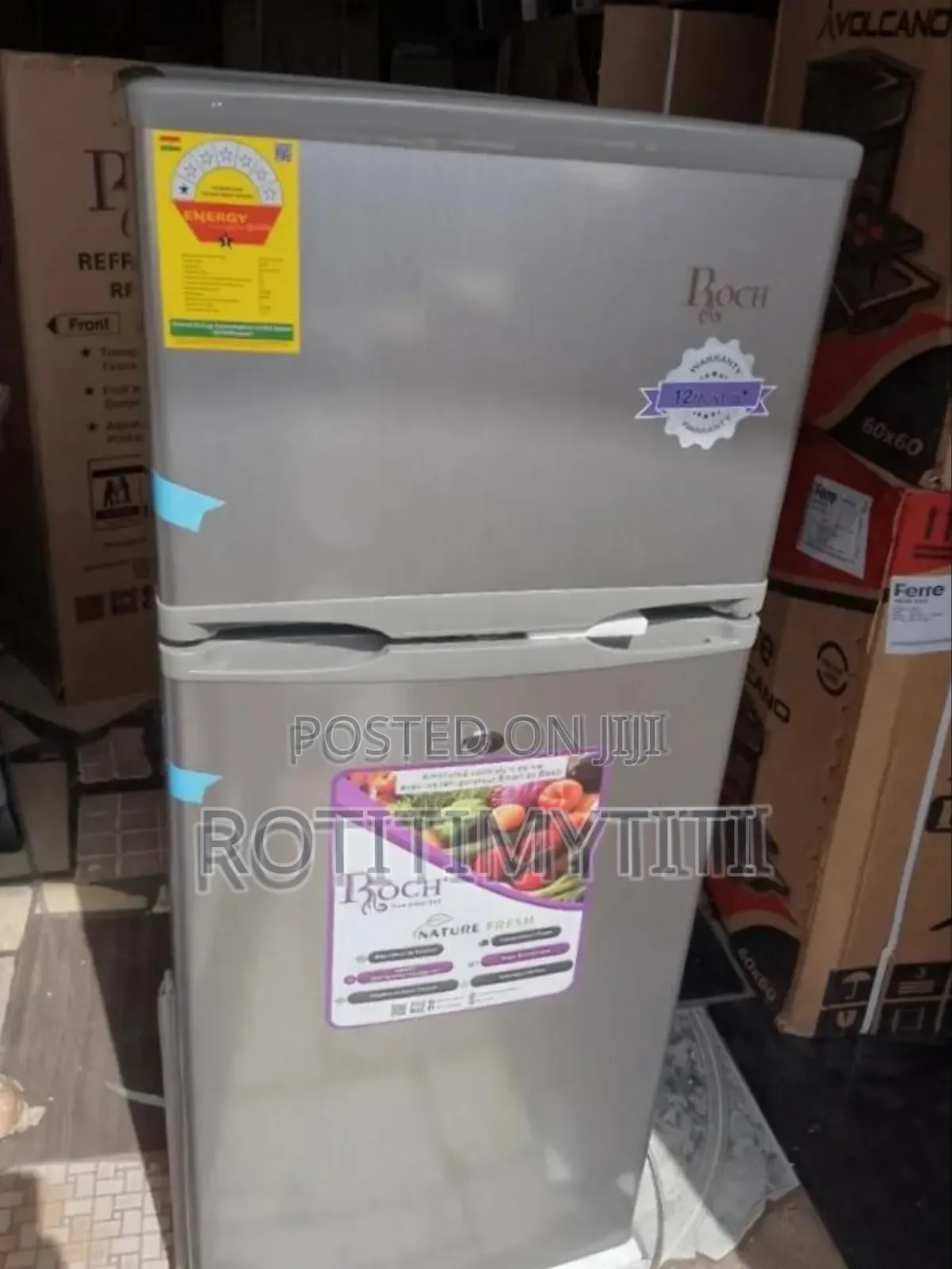 Roch Refrigerator Top Freezer 117 Liters Very Powerful