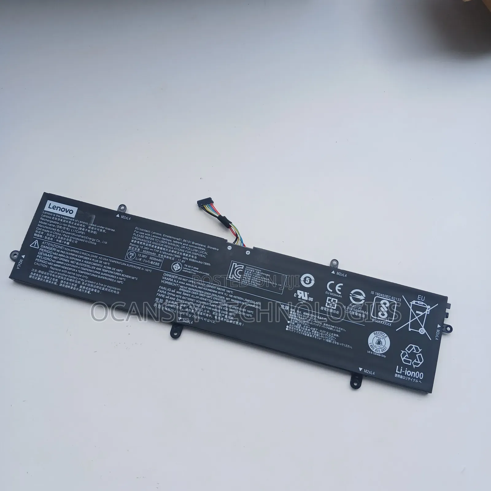Original Lenovo L17c4pb1 Laptop Battery
