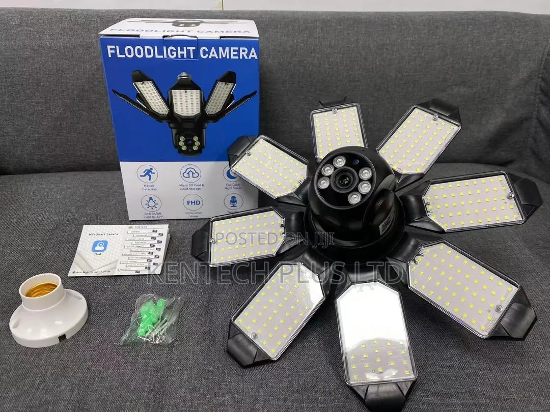 Floodlight Bulb Camera