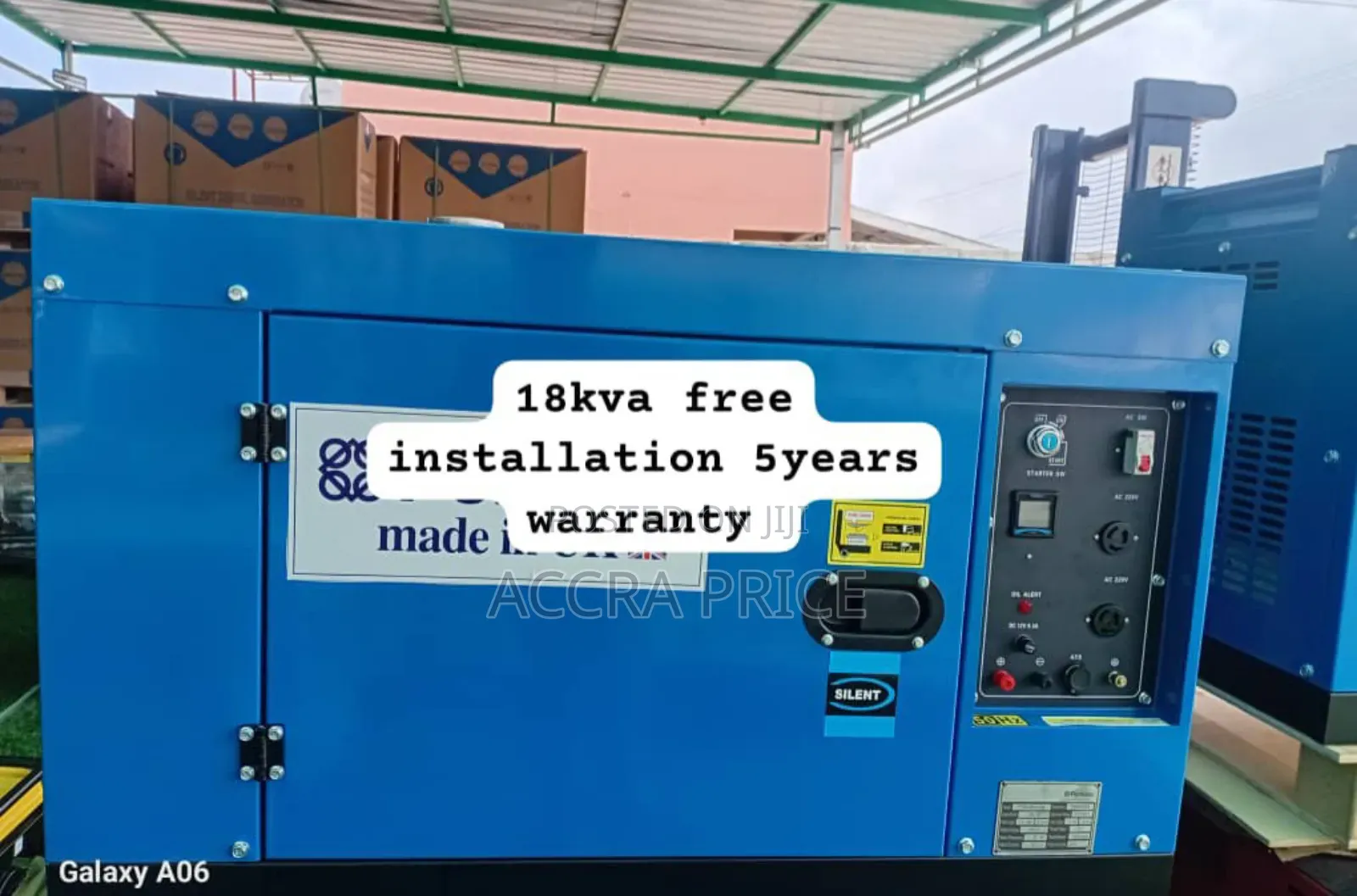 The Endless Watt Perkins 18kva Diesel Generator 18kva