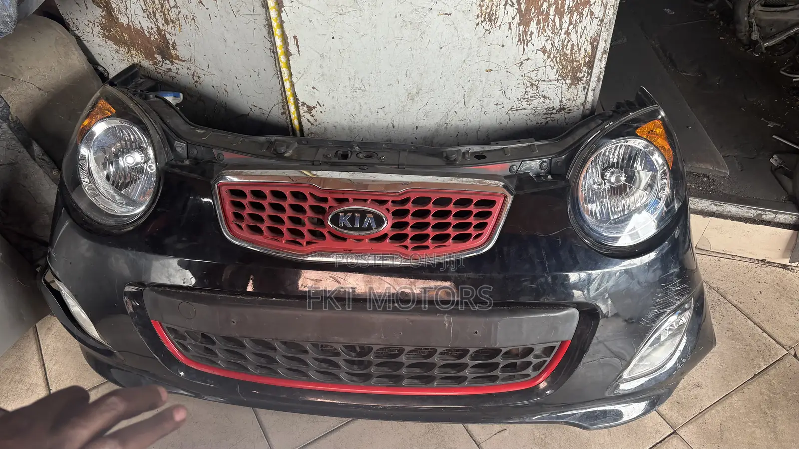 Kia Morning Front Cut 2008,2009,2010,2011,2012,2013,2014,