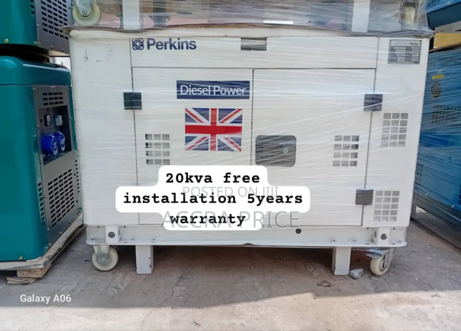 Quick Charge Perkins 20kva Diesel Generator 20kva Perkins
