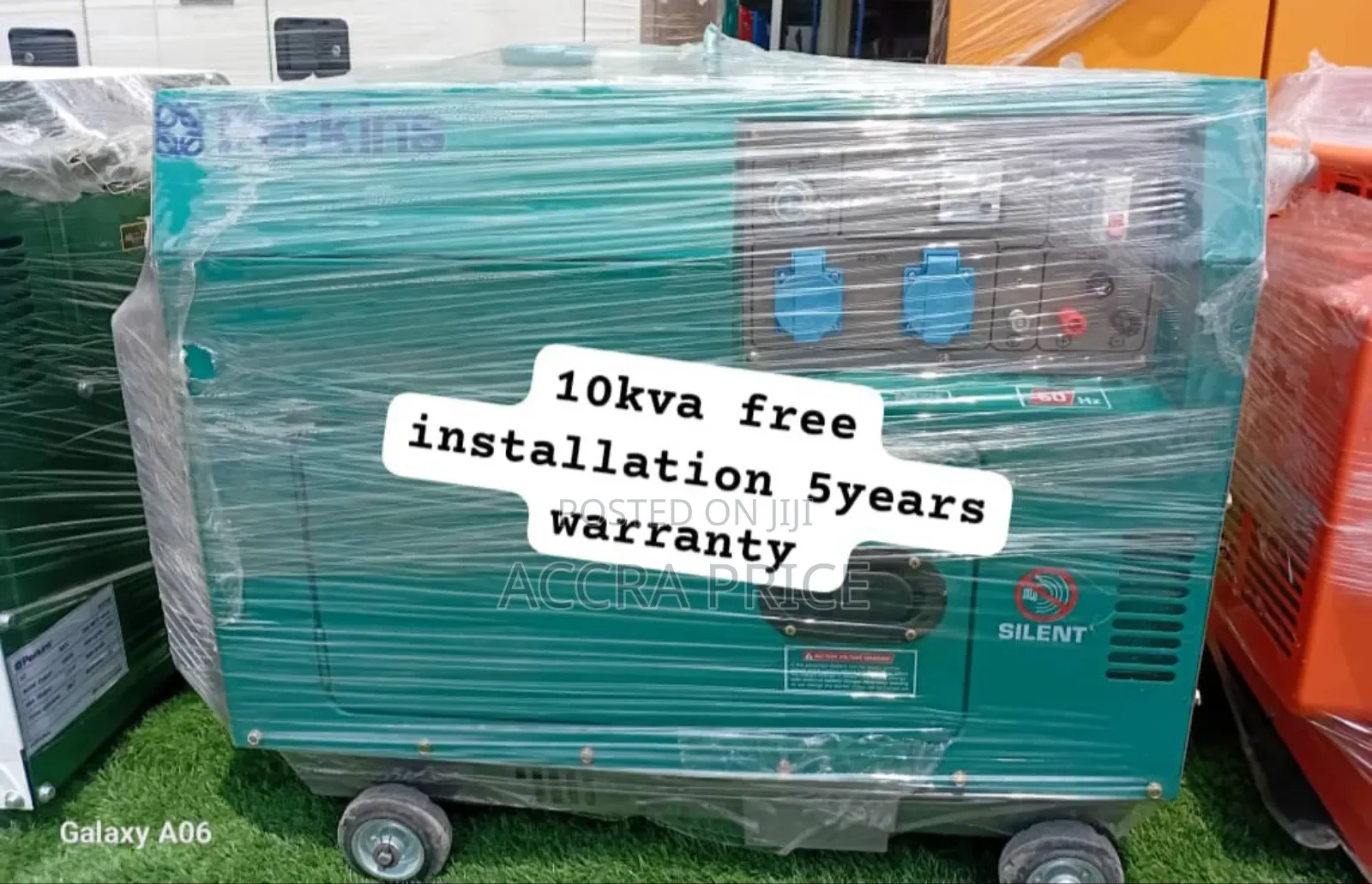 Shielded Power 10kva 13000wats Perkins Diesel Silent Genset