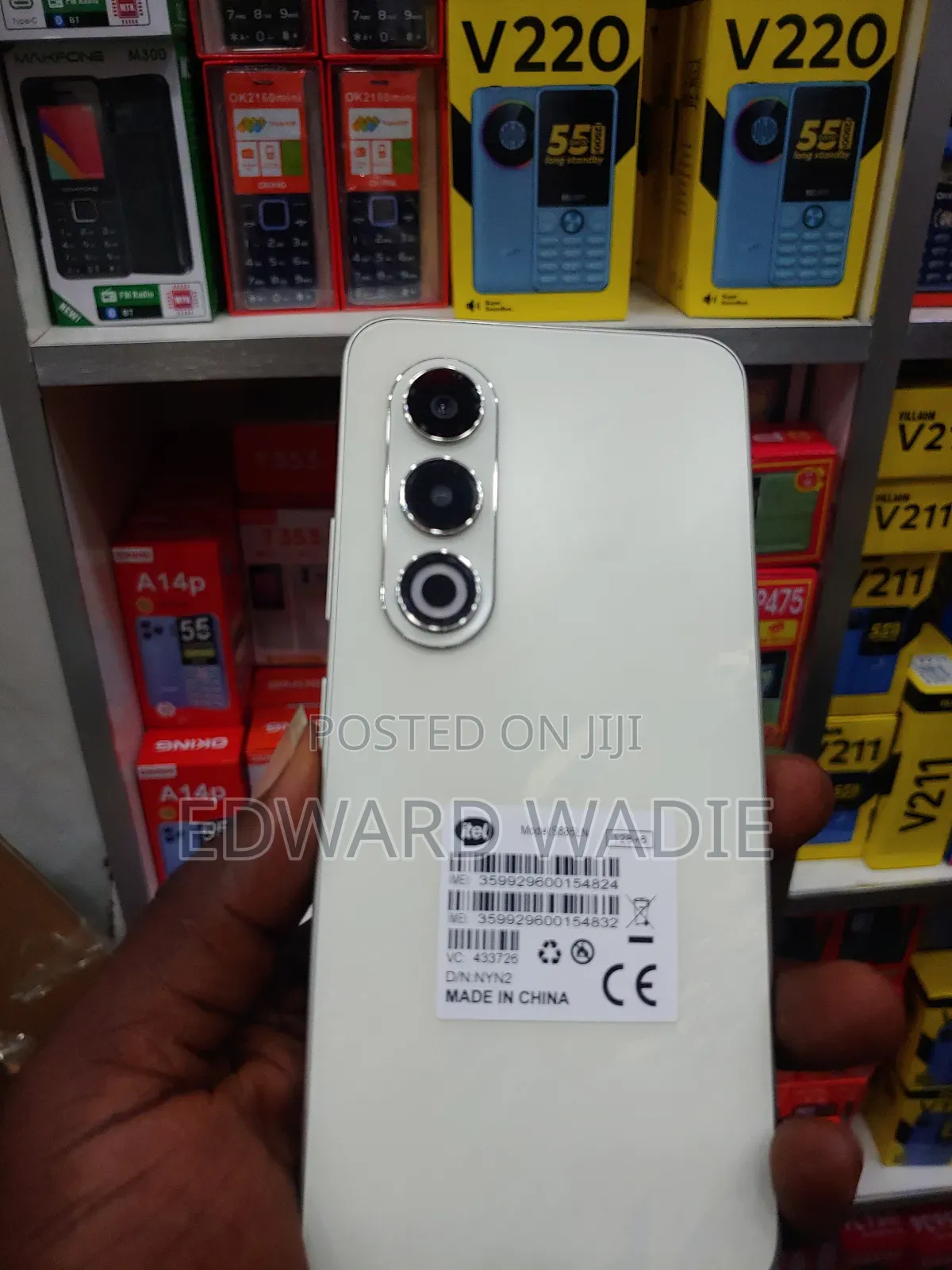 New Itel S25 128 GB Gold