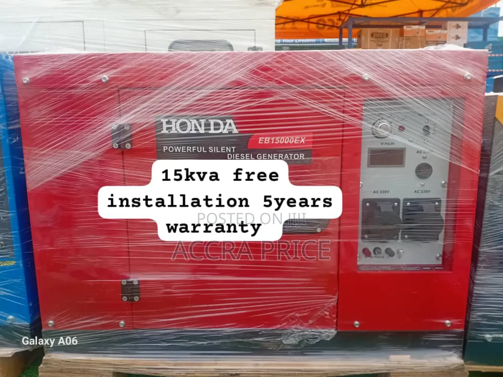 Power Without Pause Honda 15kva Diesel Generator Diesel