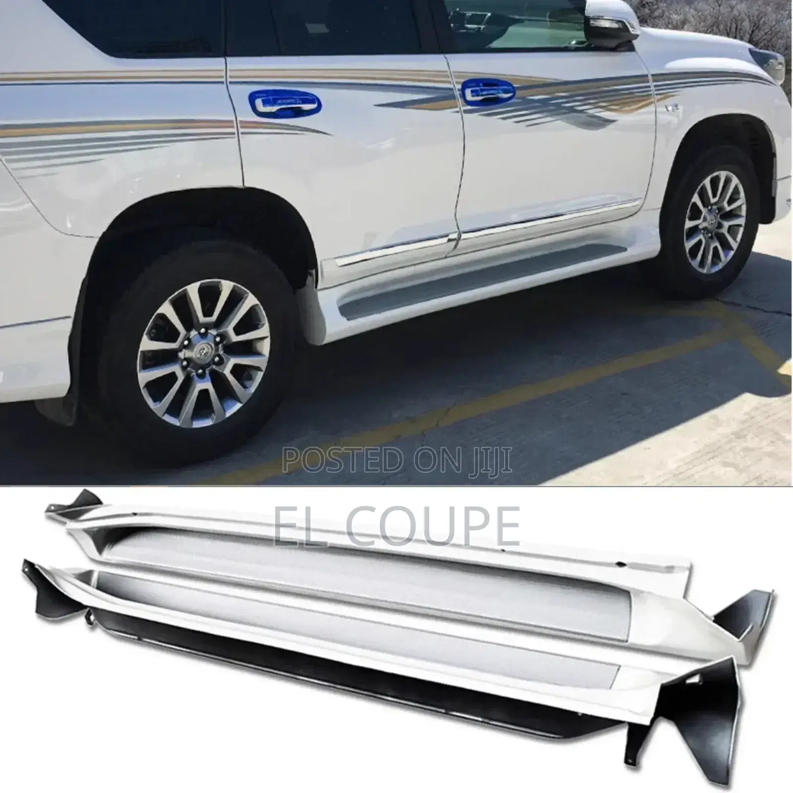 Land Cruiser V8 Side Steps 2015 2016 2017 2018 2019 2020