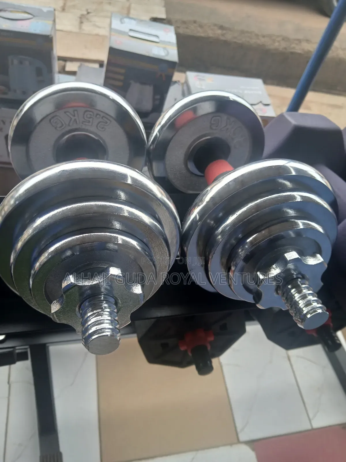 20kg Adjustable Dumbells