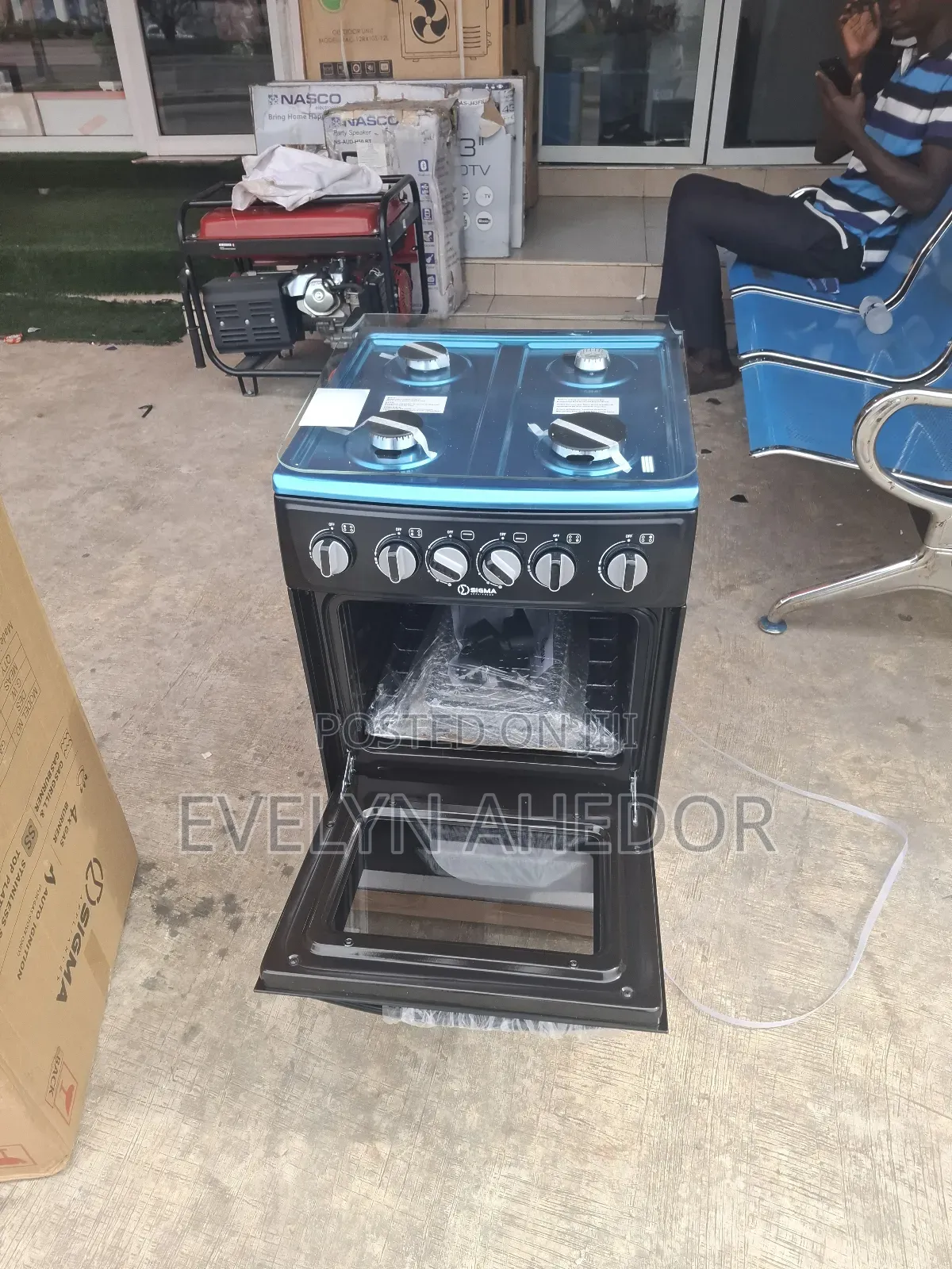 Sigma Gas Cooker 50by50 Available for Sale