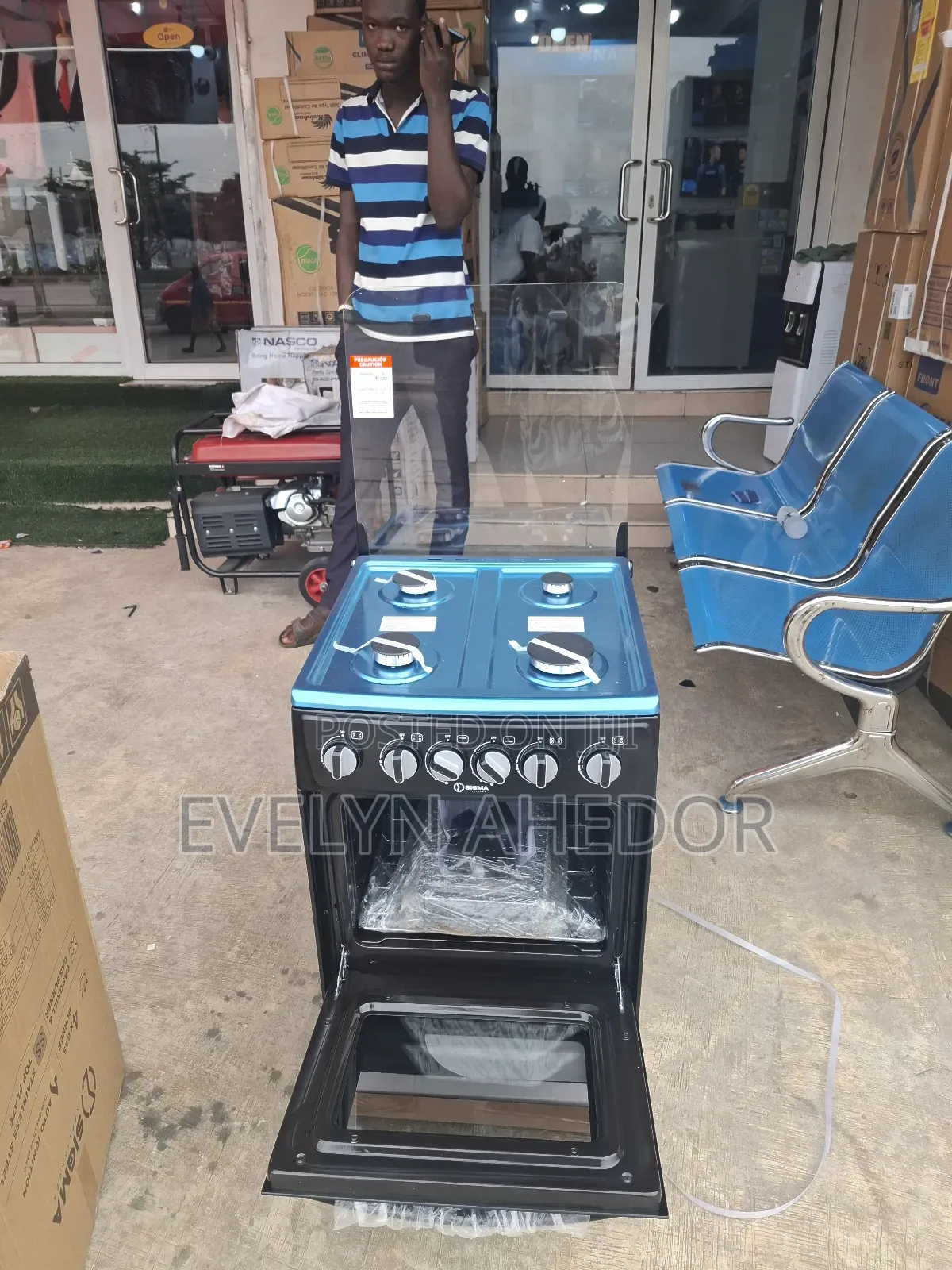 Sigma Gas Cooker 50by50 Available for Sale