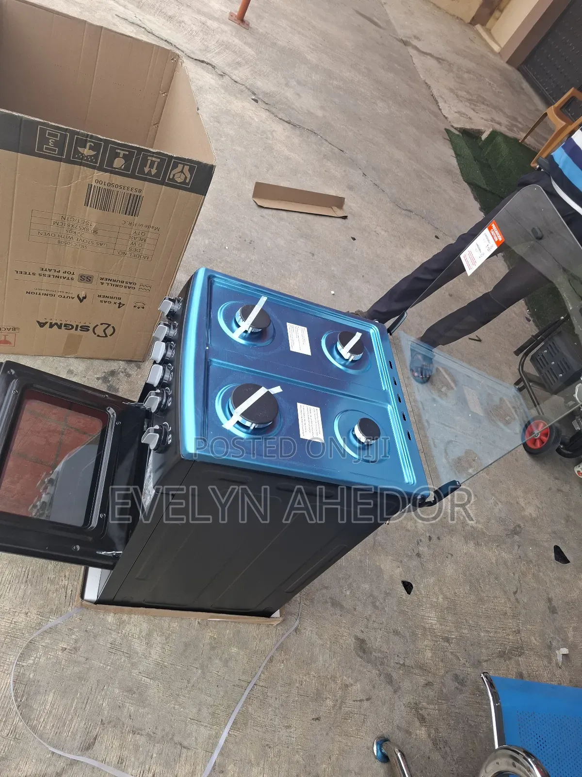 Sigma Gas Cooker 50by50 Available for Sale