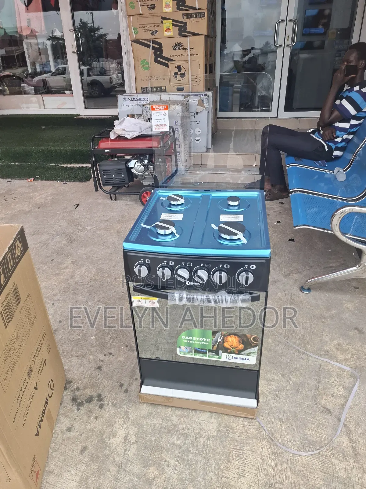 Sigma Gas Cooker 50by50 Available for Sale