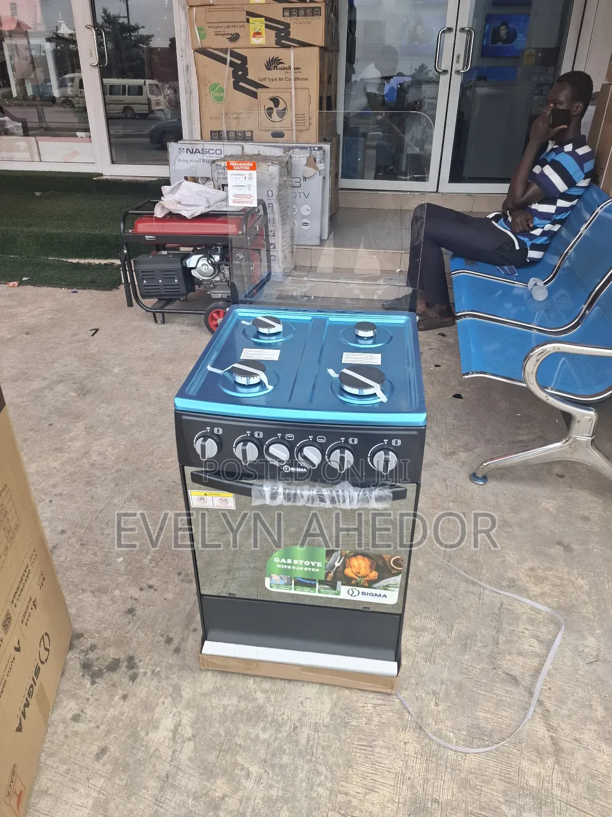 Sigma Gas Cooker 50by50 Available for Sale