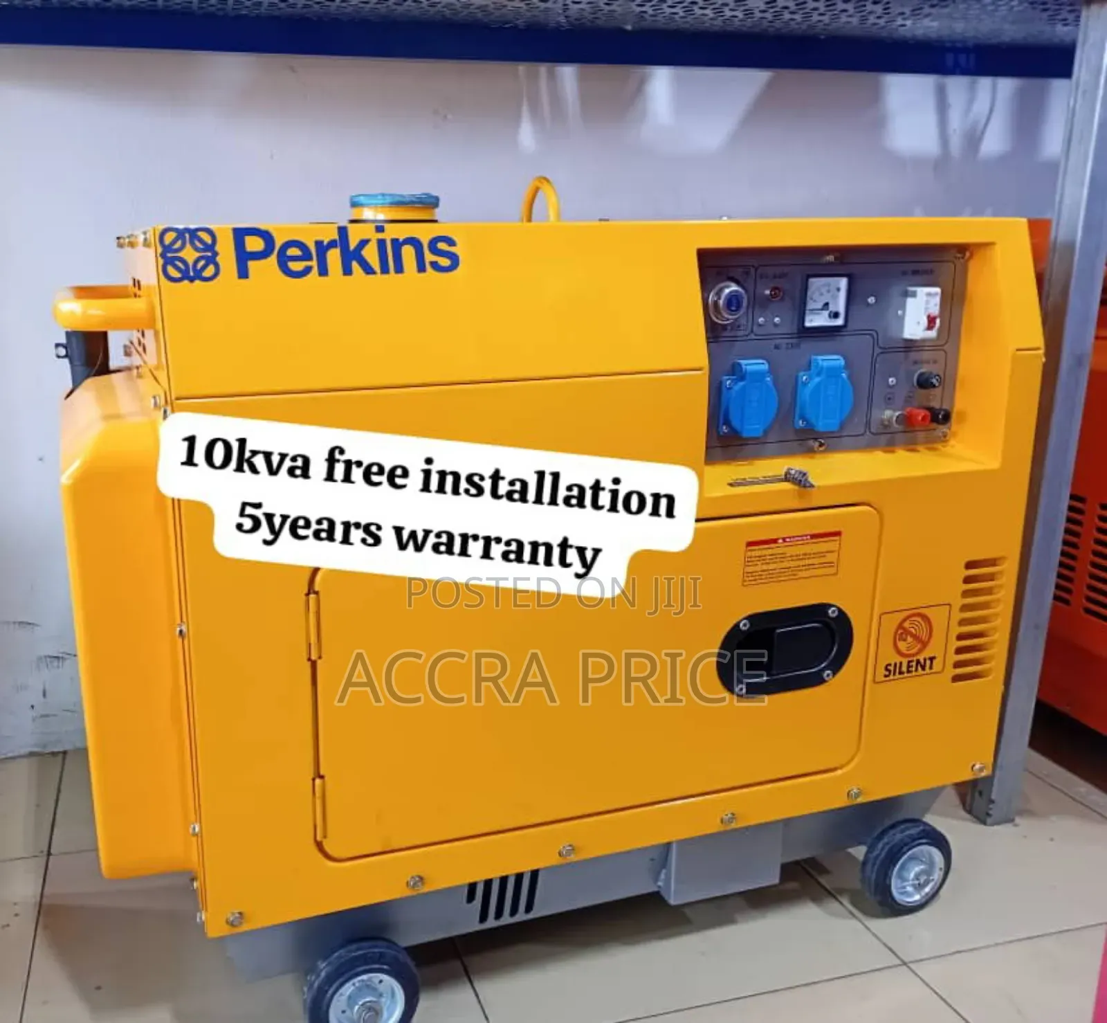 Charge It Like a Boss Perkins 10kva 13000watts Diesel Silent