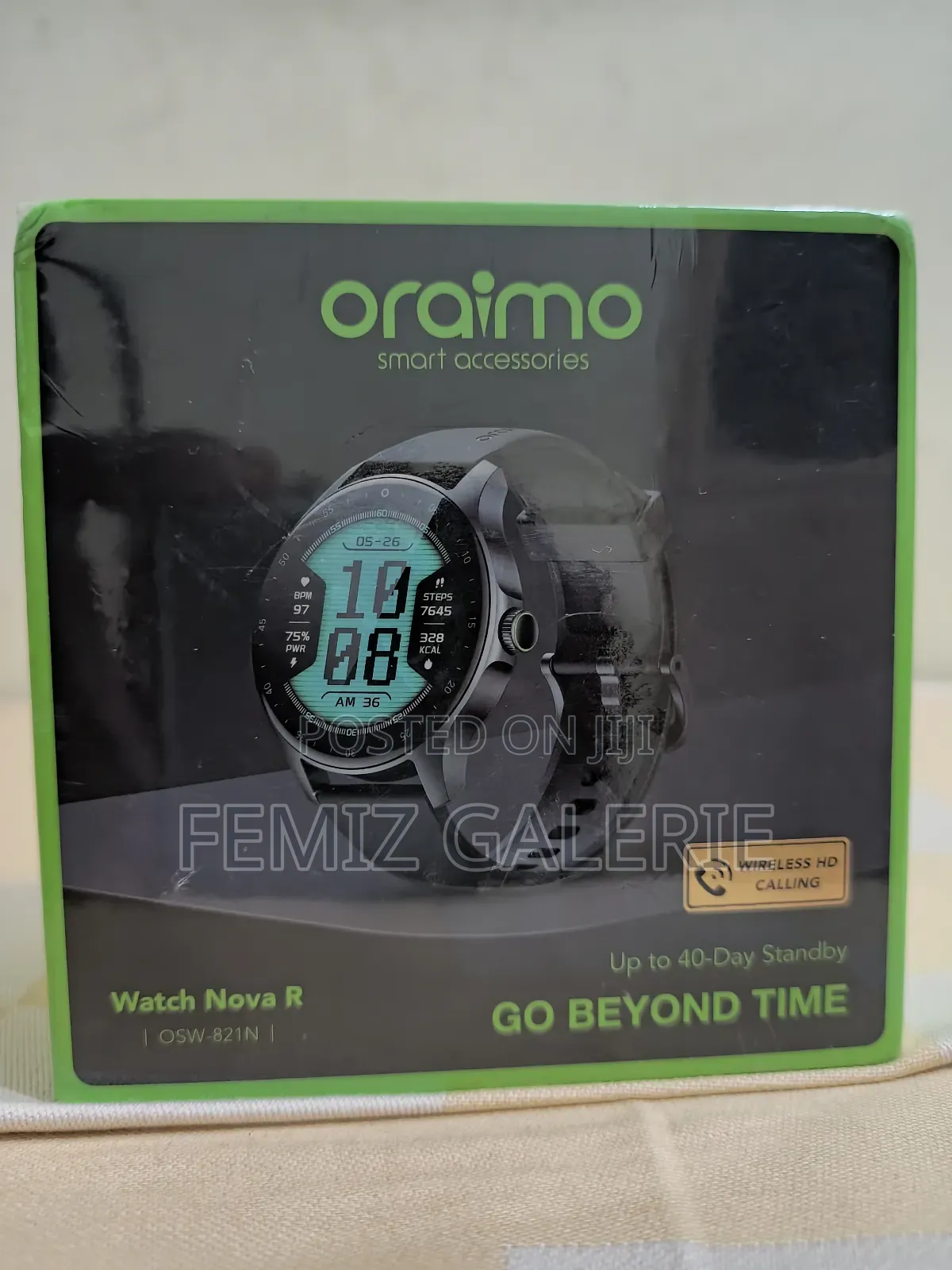 Oraimo Watch Nova R 1.39'' Panda Glass Ip68 Smart Watch