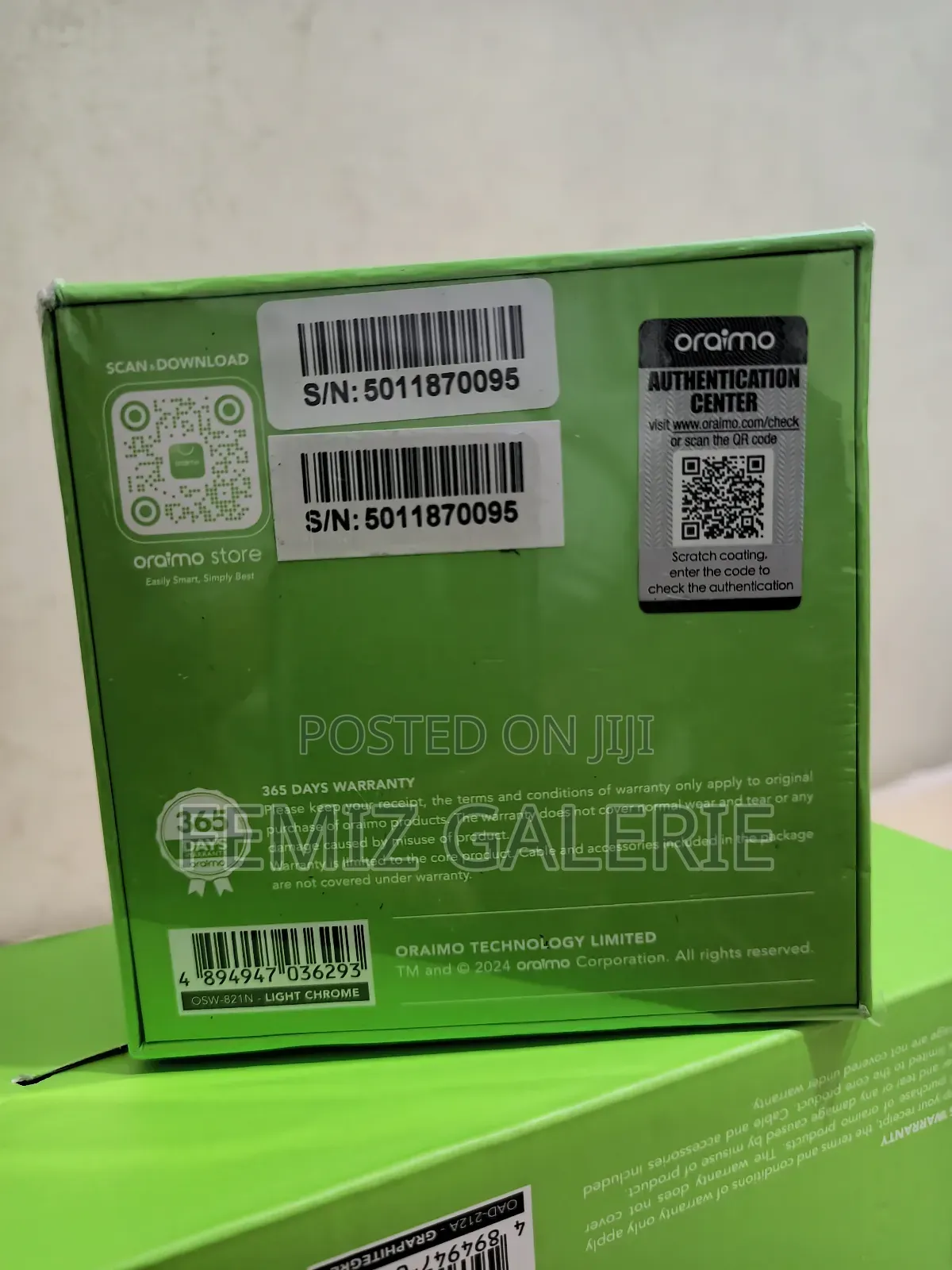 Oraimo Watch Nova R 1.39'' Panda Glass Ip68 Smart Watch