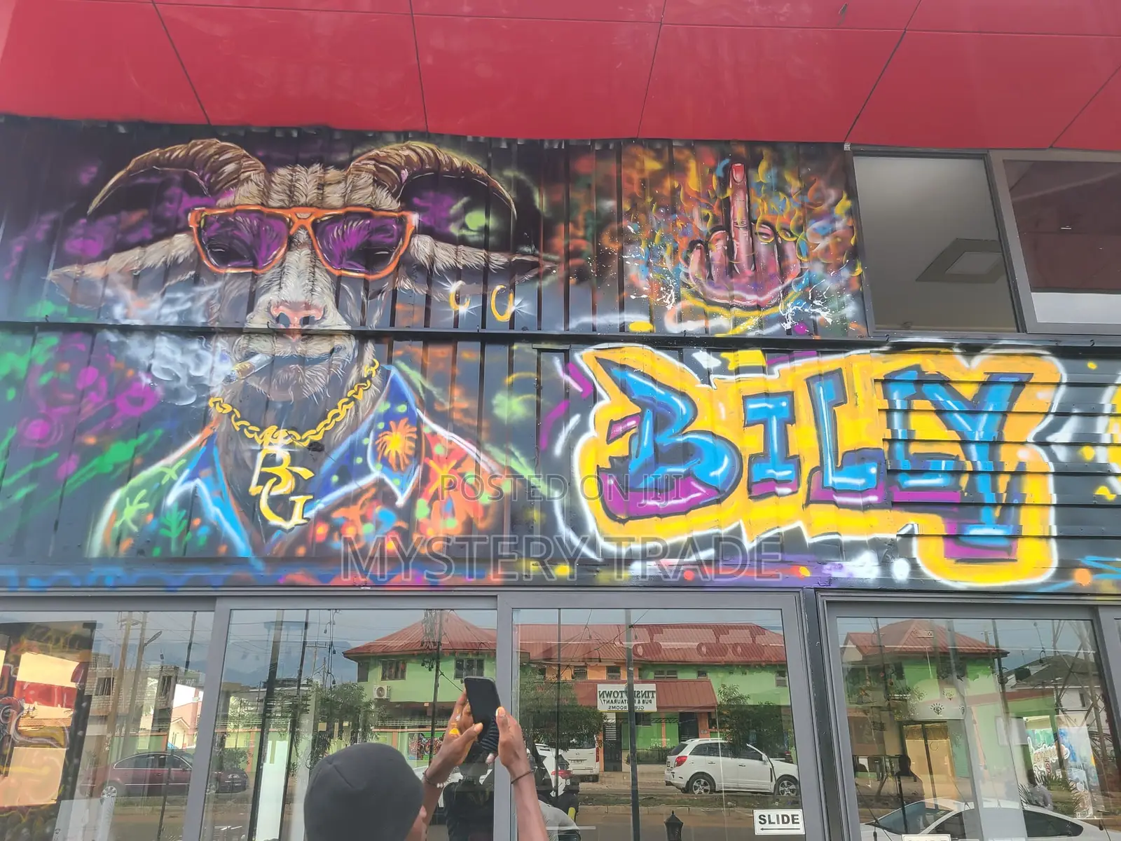 Wall Art Building Design Painting