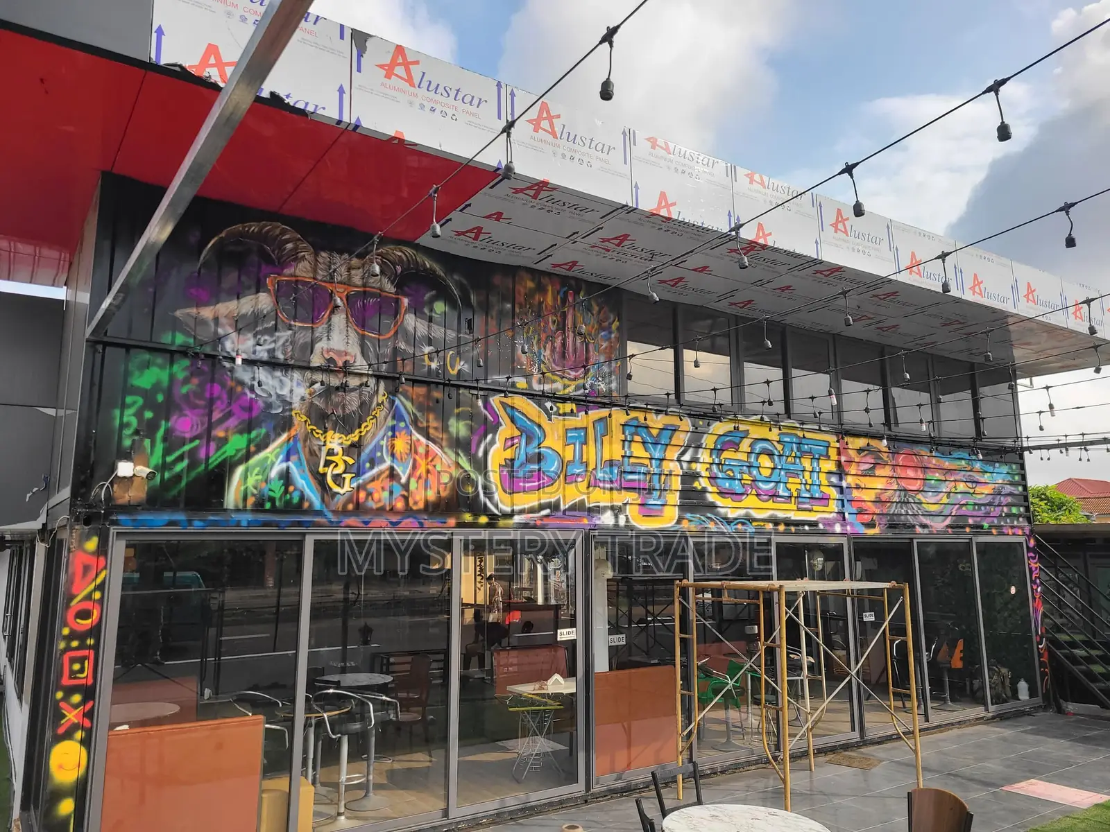 Wall Art Building Design Painting