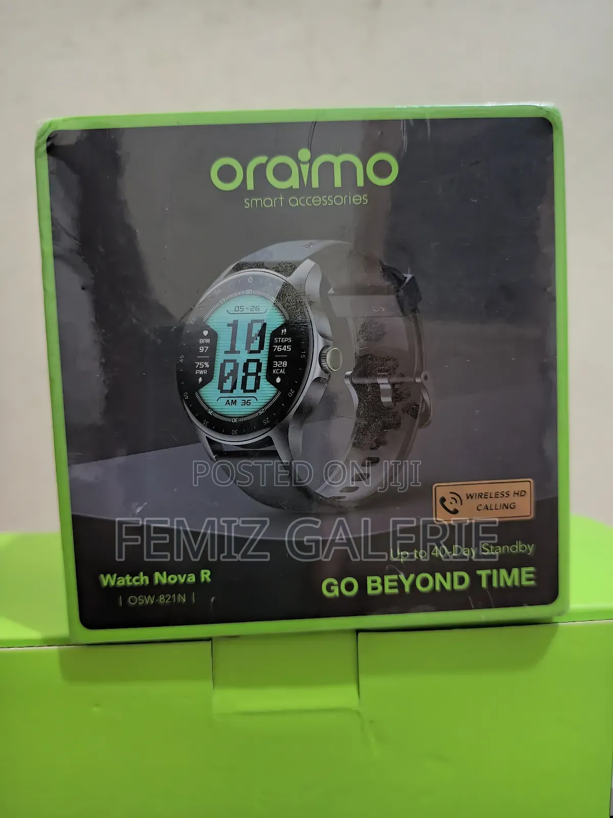 Oraimo Watch Nova R 1.39'' Panda Glass Ip68 Smart Watch