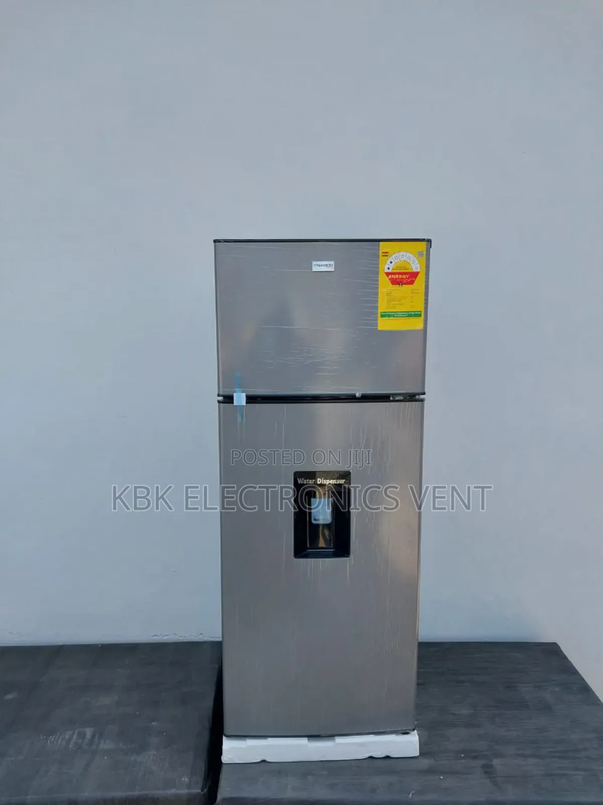 Nasco 210ltr Nasf2-25fld Double Door Fridge