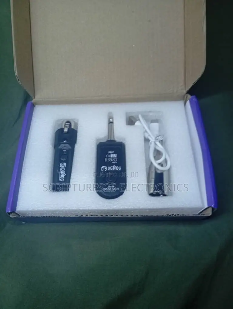 Wireless Microphone, Guitar Jack Adapter