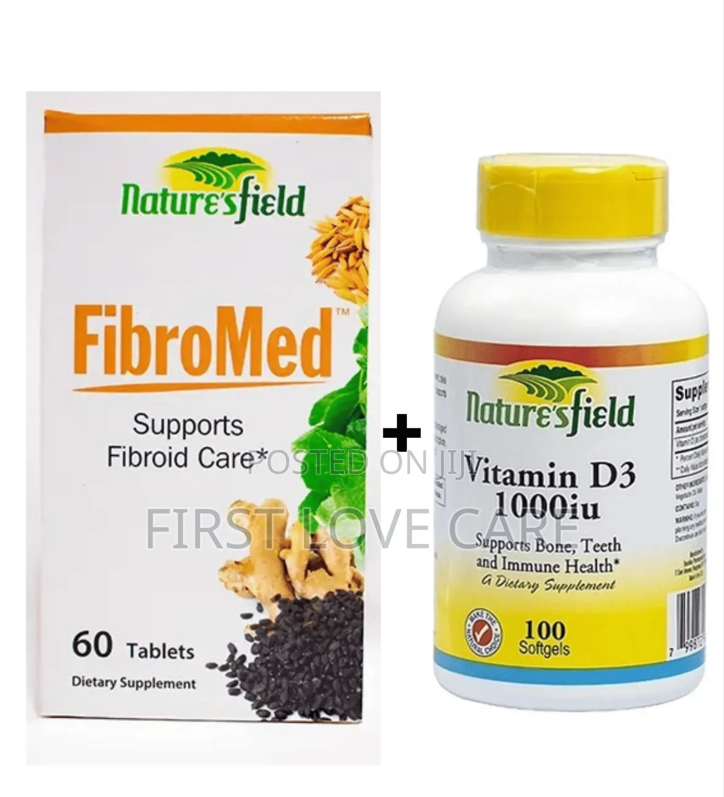 Nature's Field Fibromed + Vitamin D3