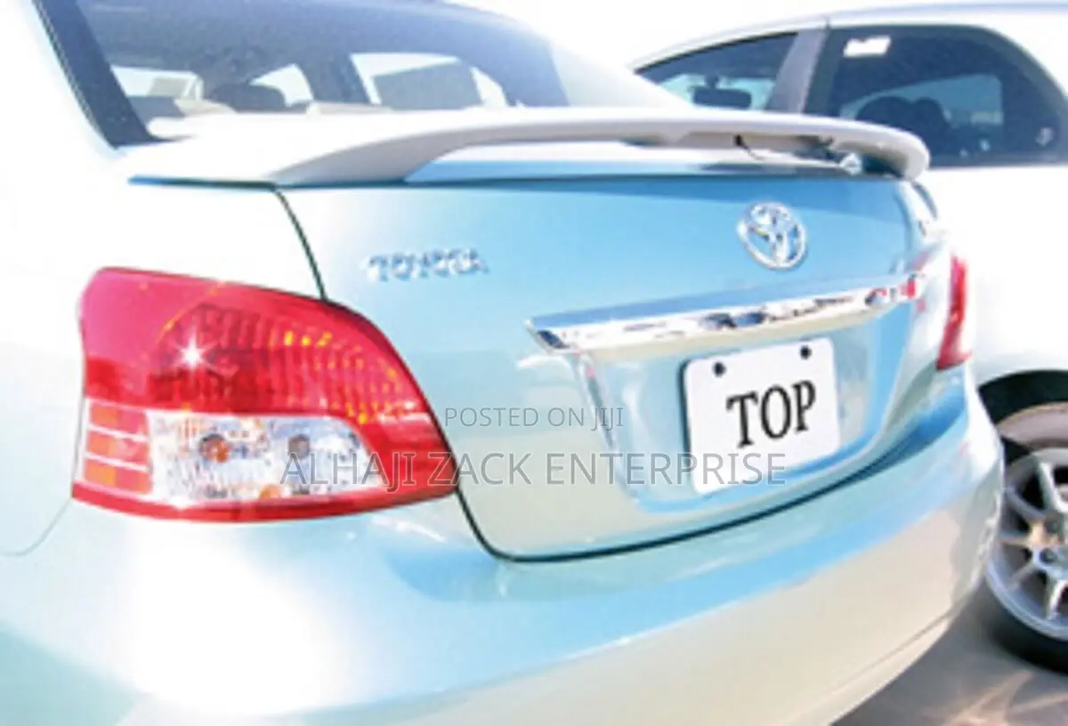 Toyota Yaris 2009 Salon Boot Spoiler With Light