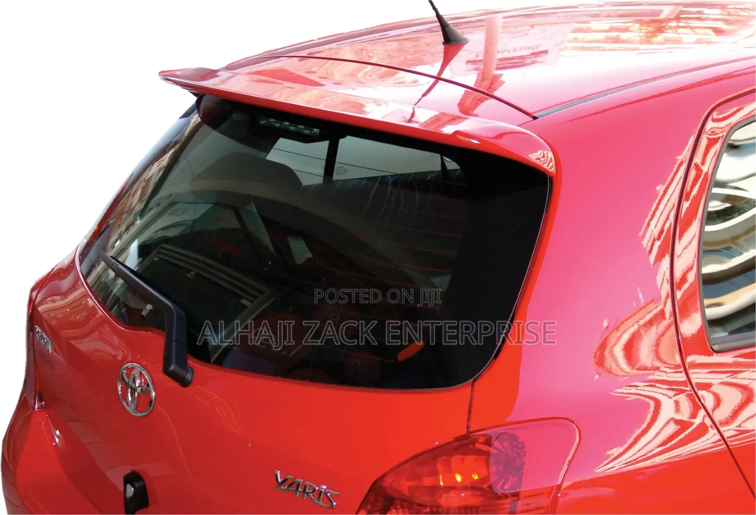 Toyota Vitz/ Yaris Hatch Back Boot Spoiler