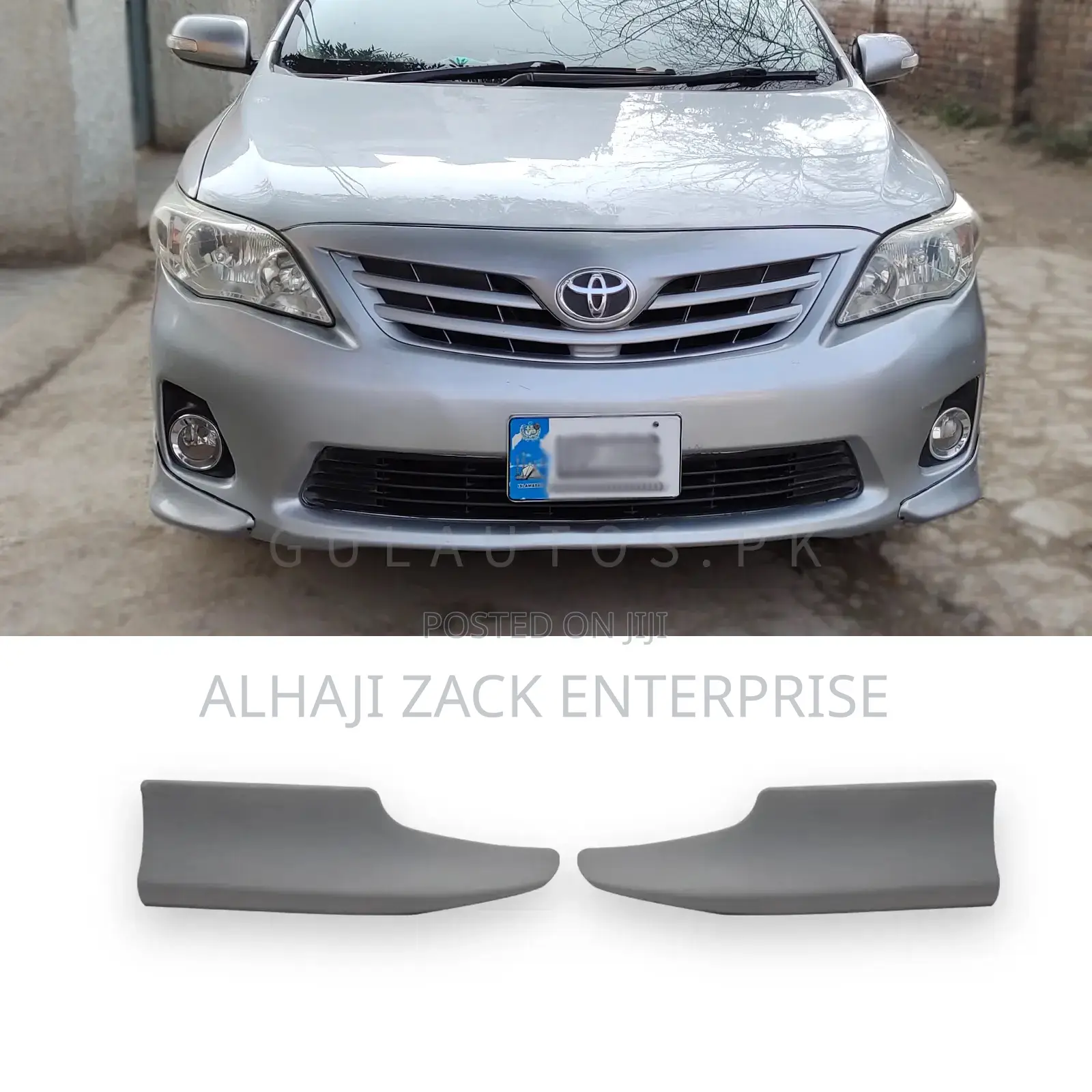 Corolla 2013 Front Bumper Spoiler