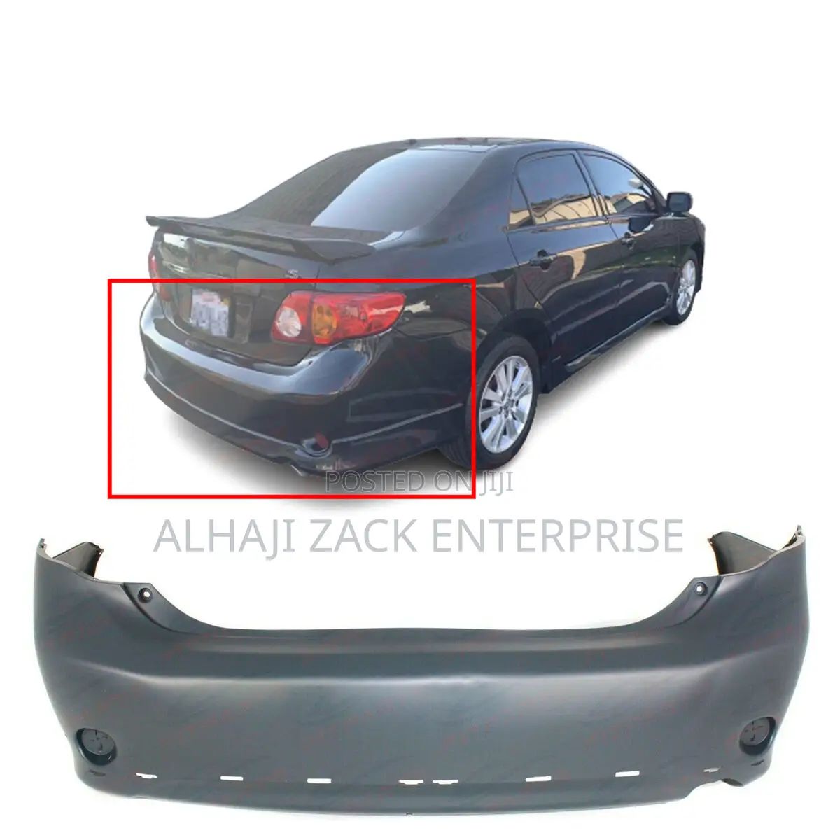 Corolla 2009-2010 Back Bumper Sports