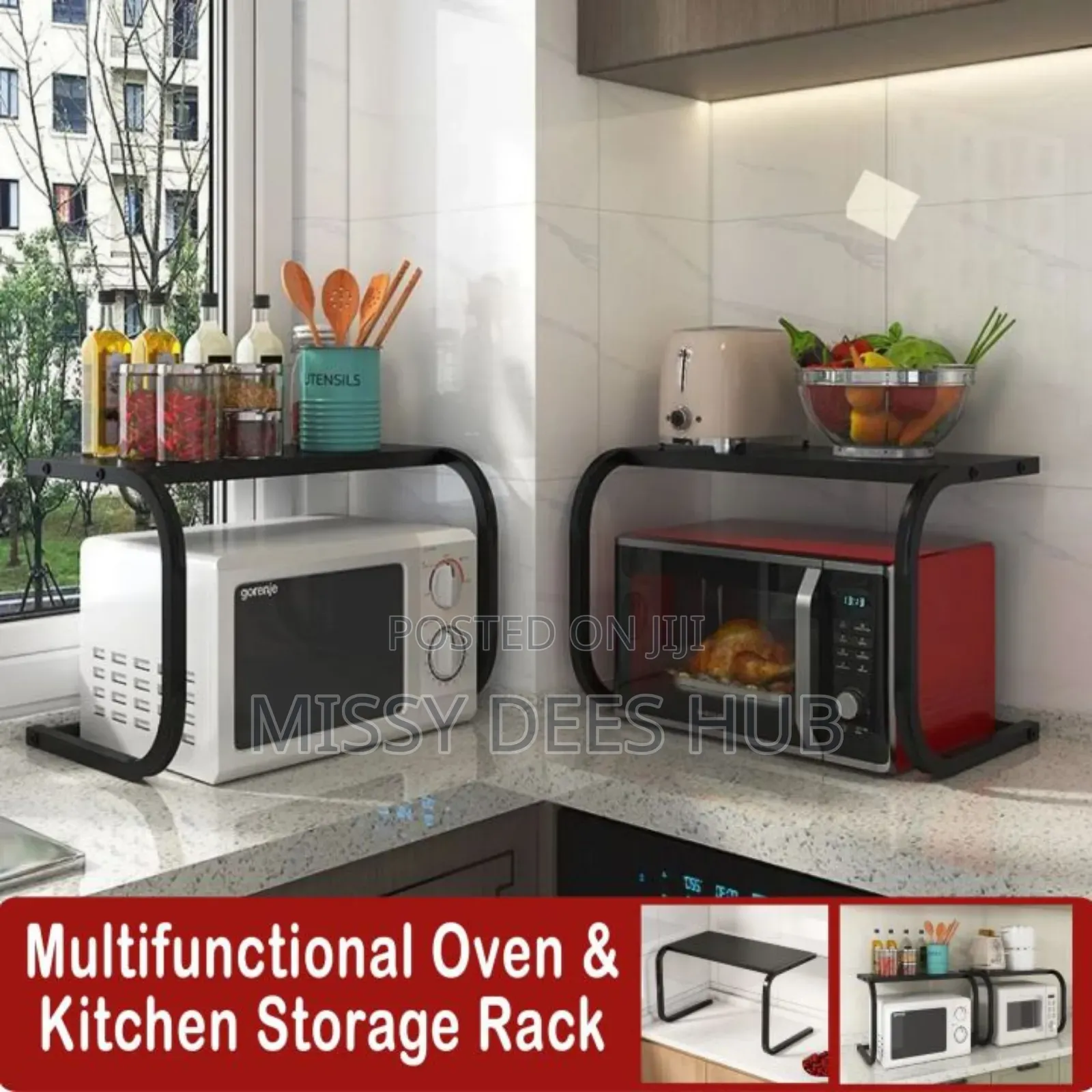 Portable Microwave Rack