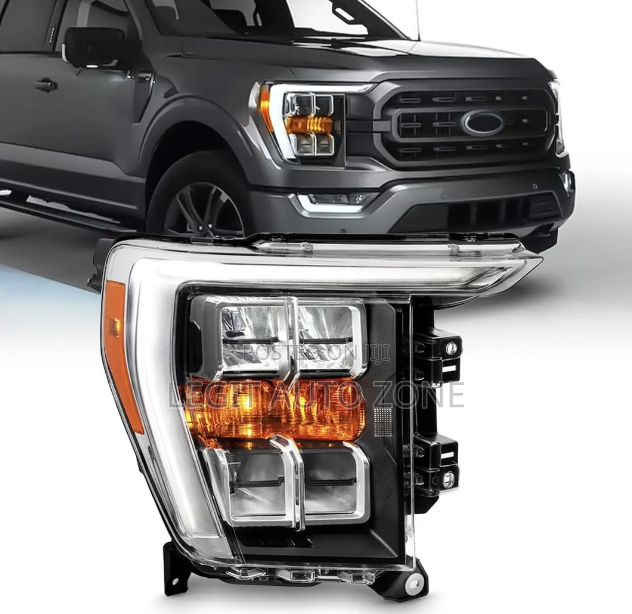 Ford F150 2021,2022,2023, Headlight Available