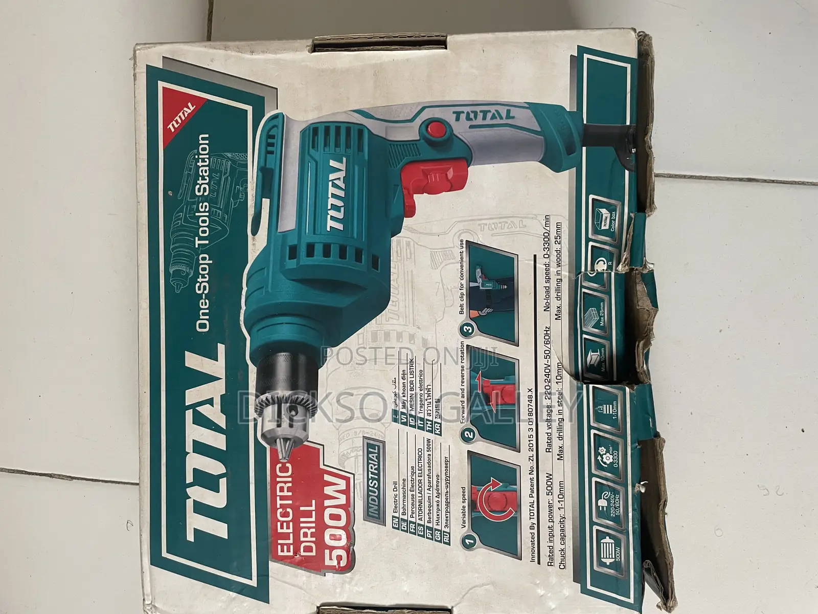 Total Drilling Machine 500w