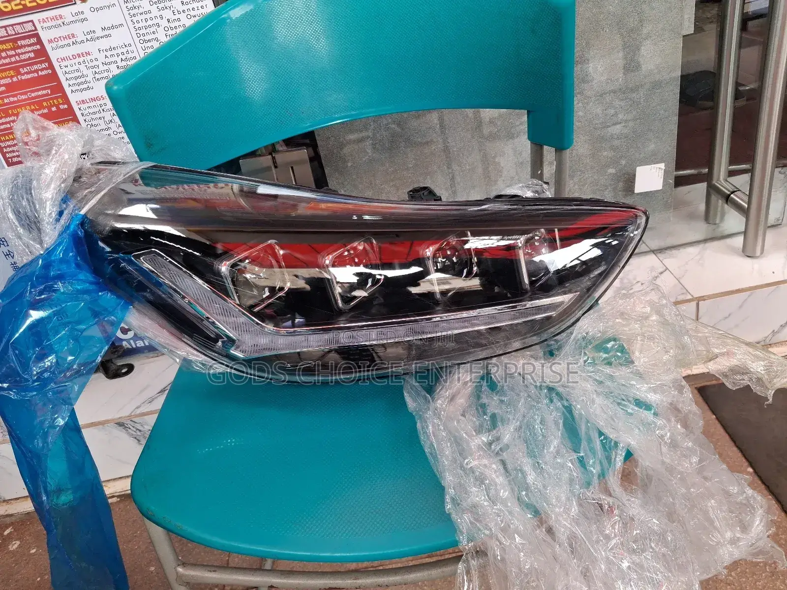 Headlight Elantra 2012 Speck