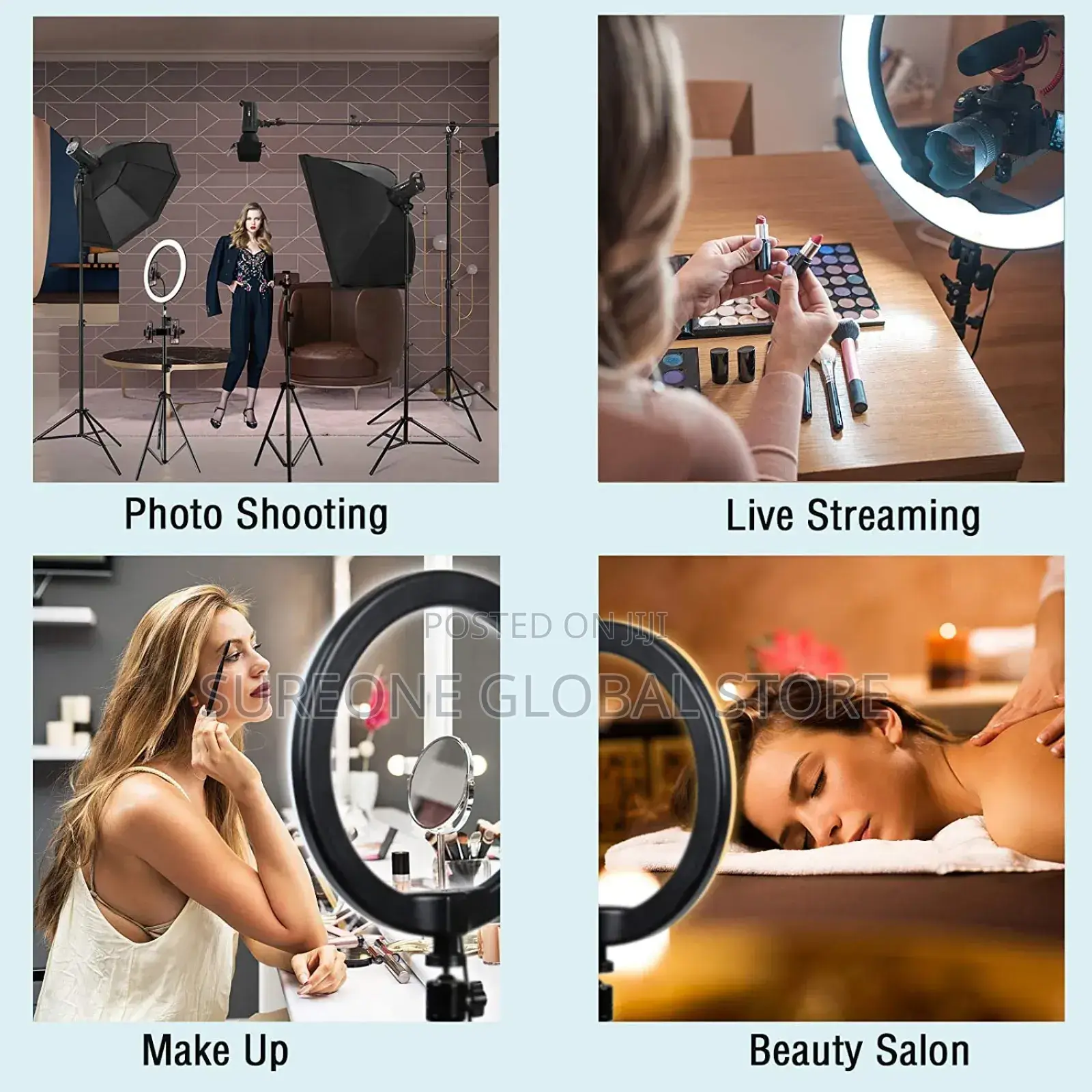 Led Selfie Ring Lighting Photographic