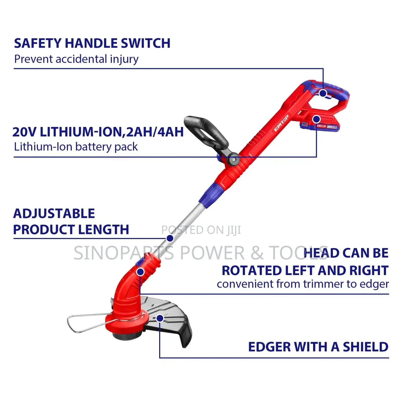 Unleash Precision With Emtop Elgt20328 Cordless Trimmer