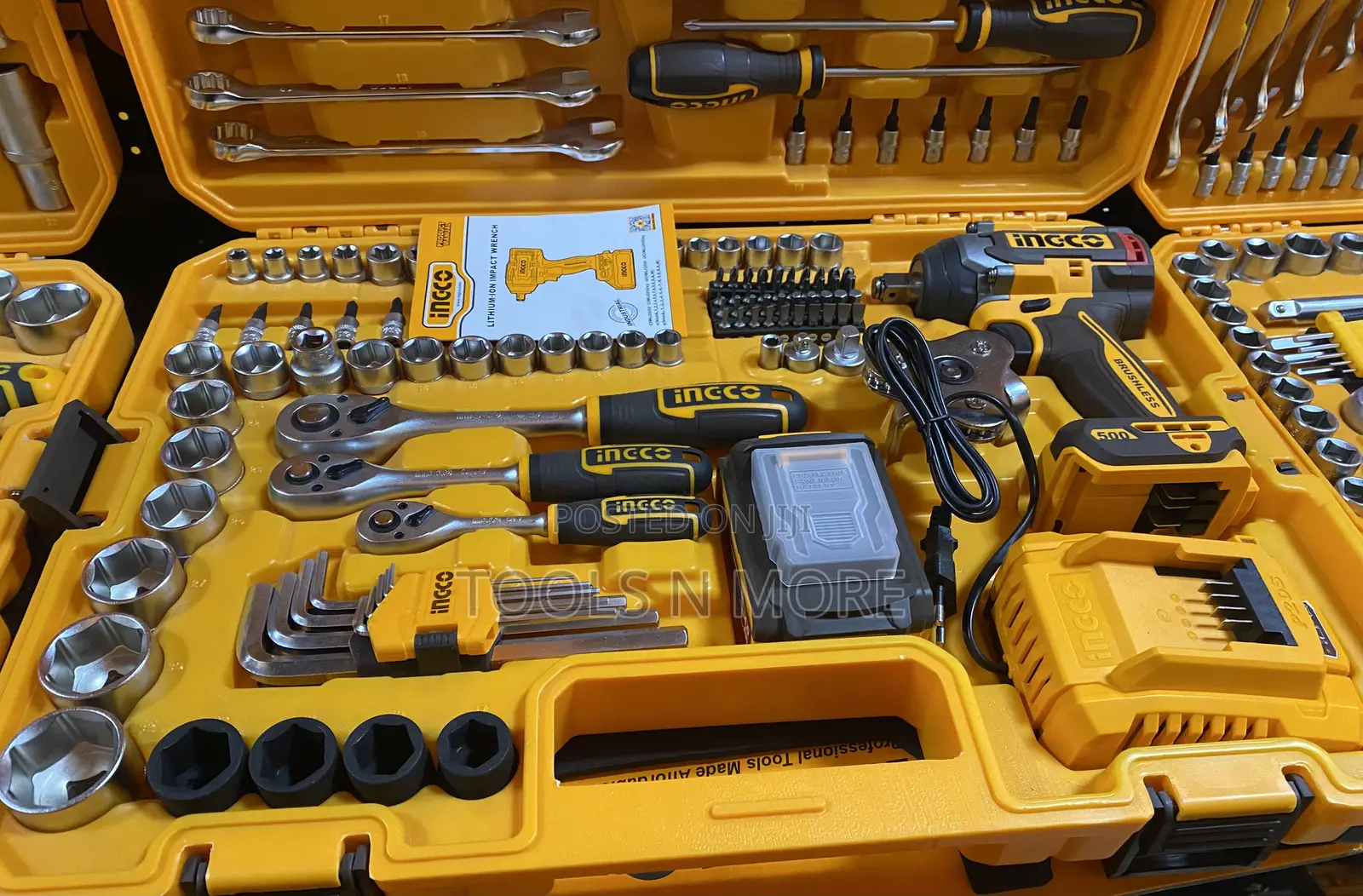 Ingco Impact Wrench and Accessory Tools (152 PCS Set)