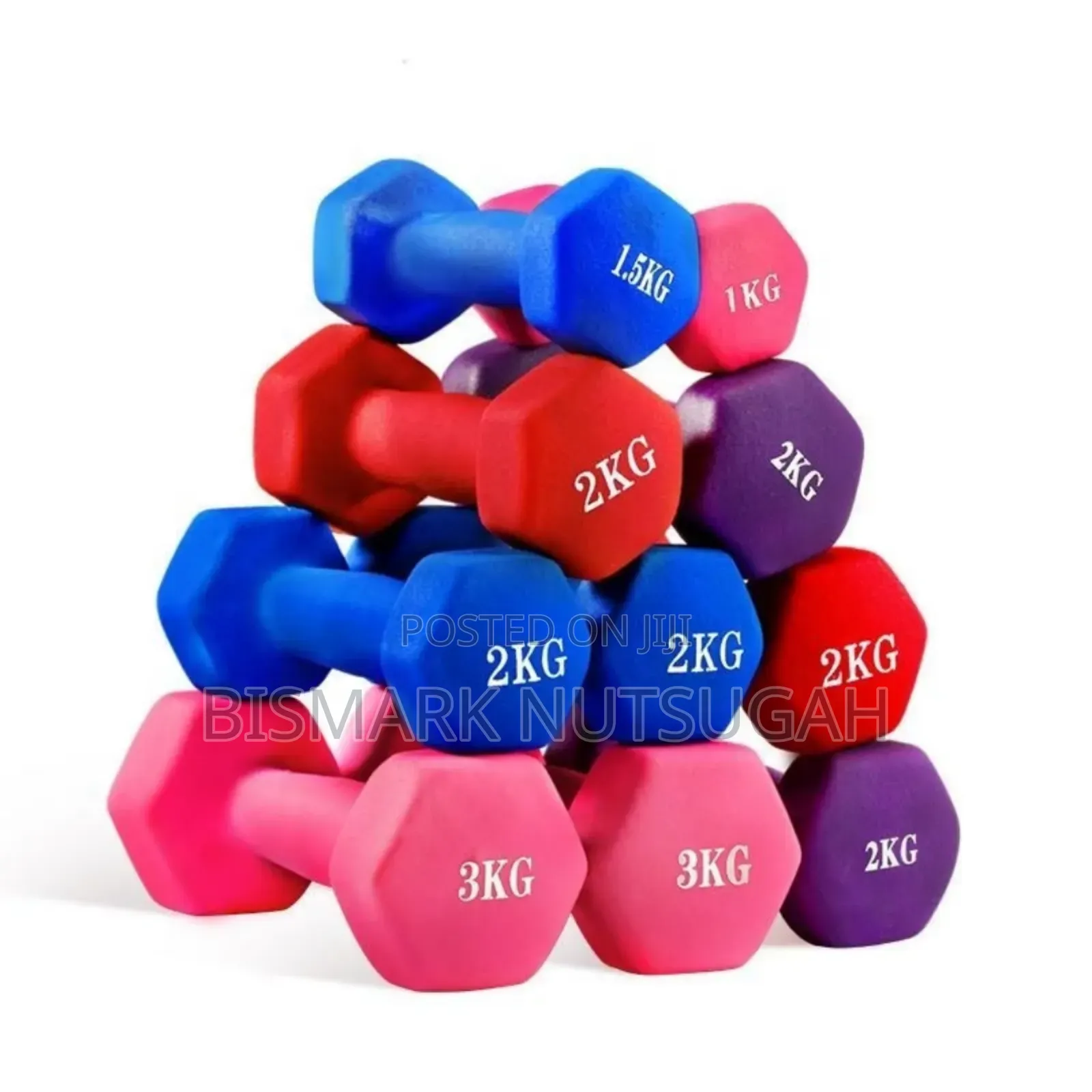 Hexagon Design Dumbbell