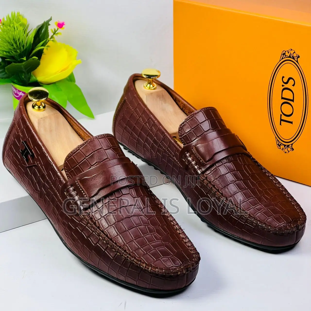 Tod’S Brown Flat Sole Shoe