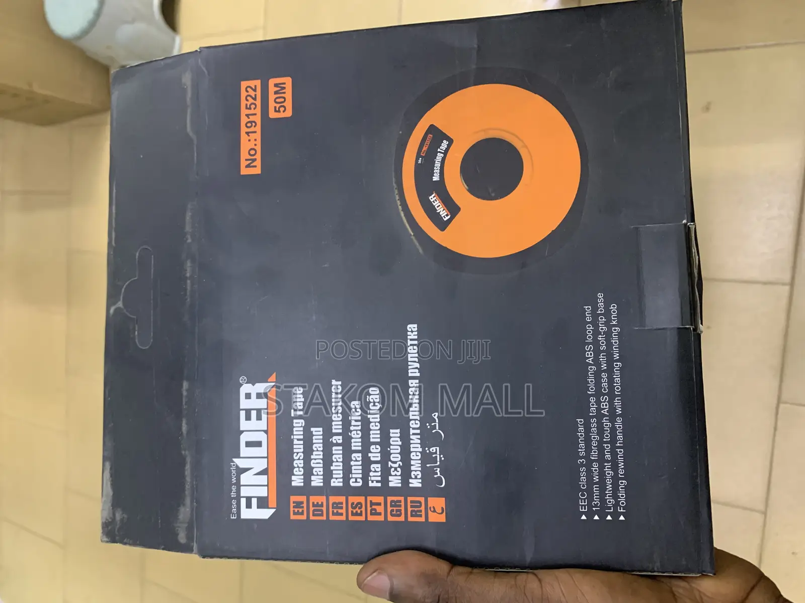 Finder Tape Measure 50m