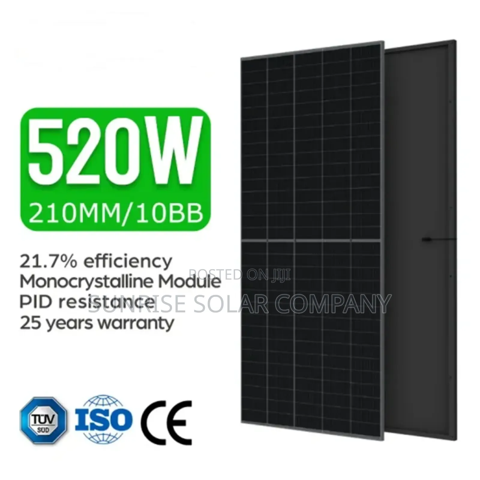 Solar Panel Mono 520w