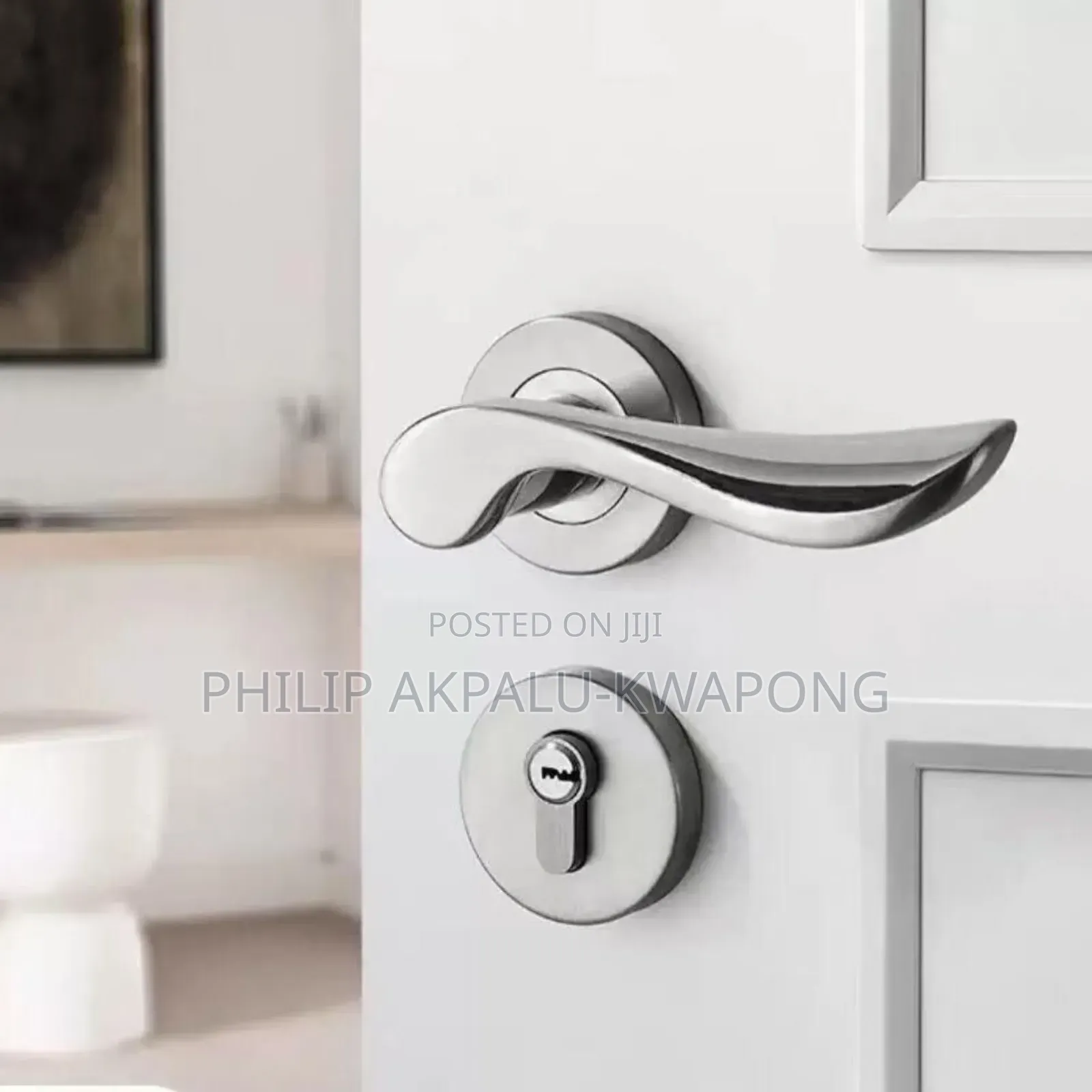 Door Lock Wave Rosette