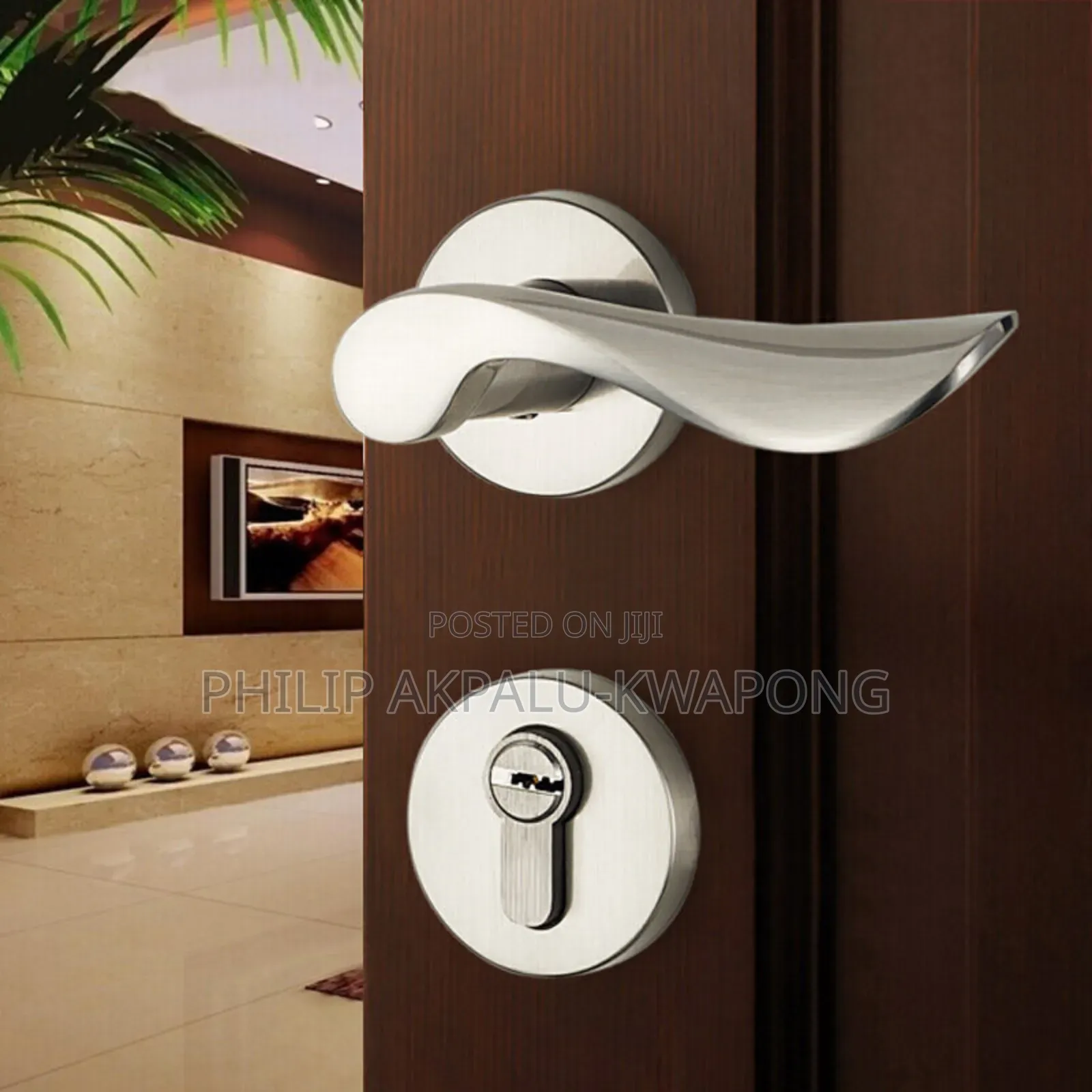Door Lock Wave Rosette