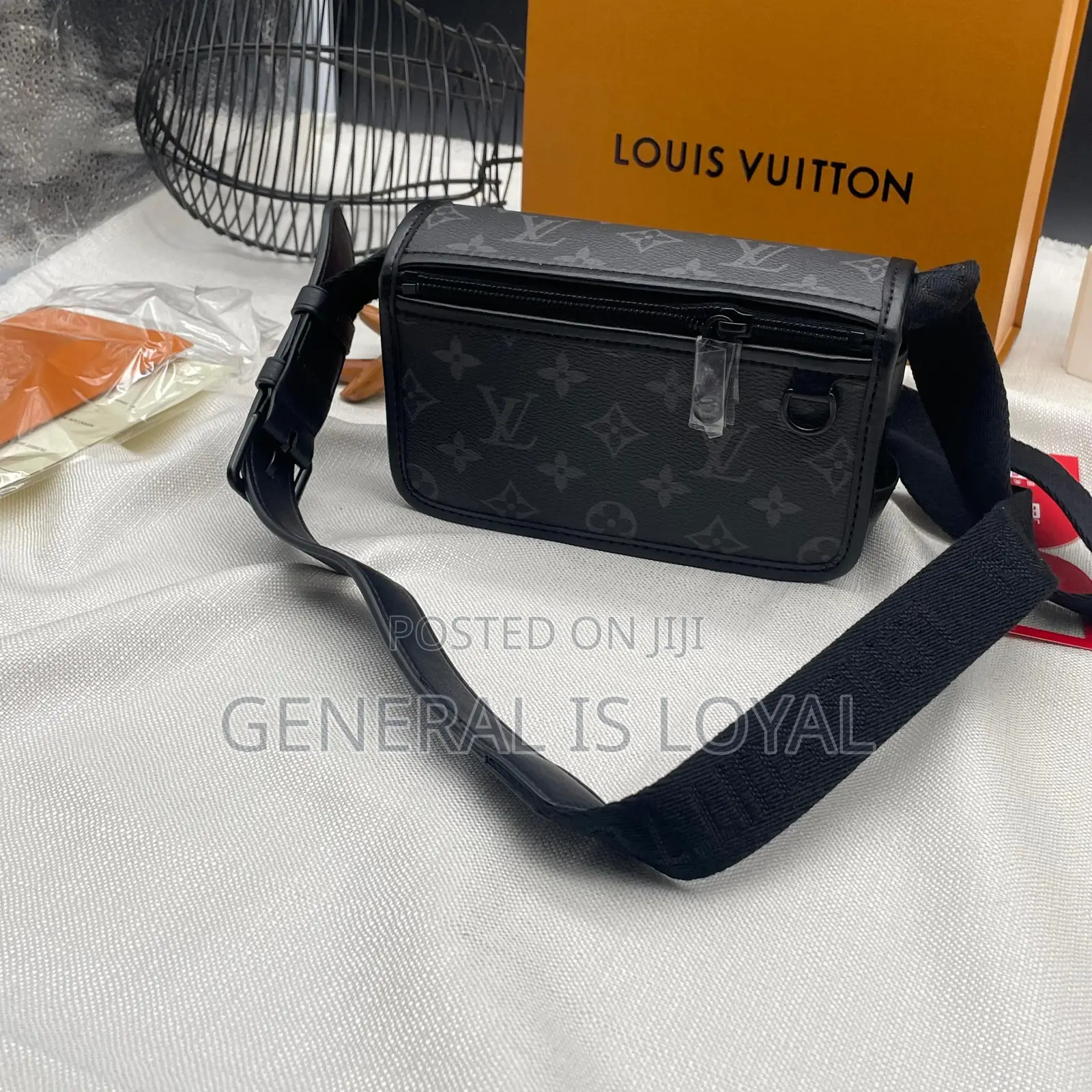 Louis Vuitton Leather Side Bag