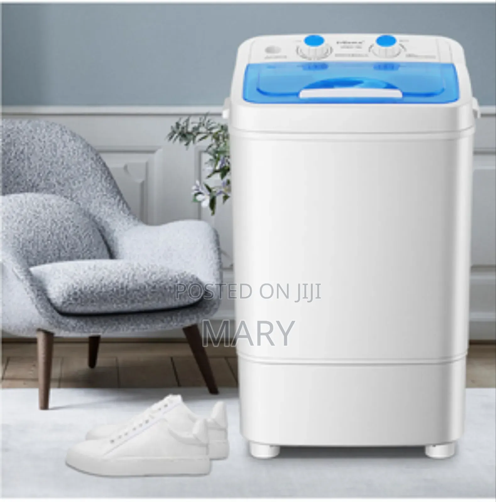 7.5kg Portable Semi Automatic Washing Machine