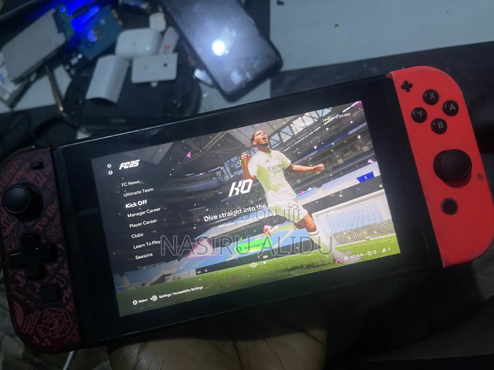 Nintendo Switch With Games Fc25 ,Frome Home