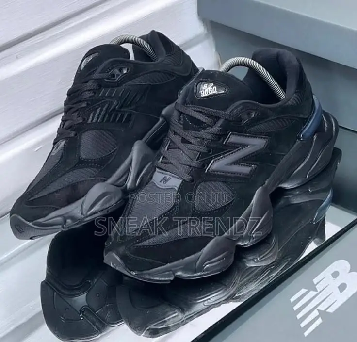 New Balance 9060 Black Suede