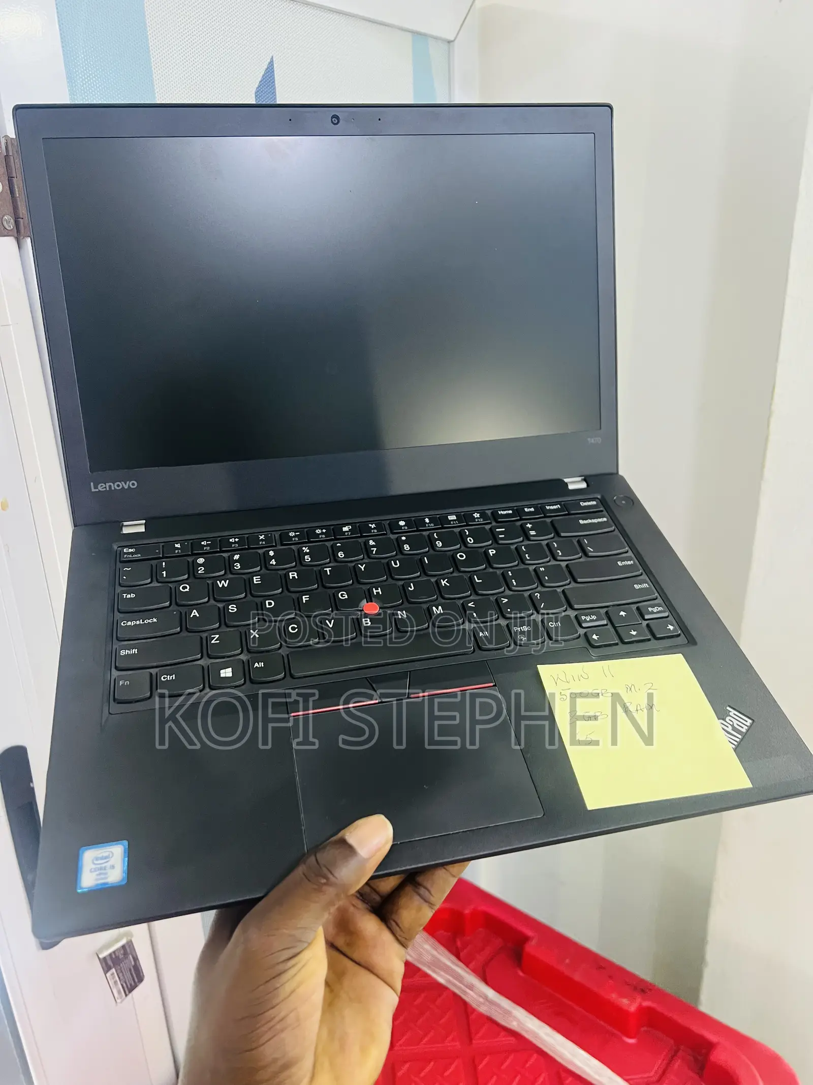 Laptop Lenovo ThinkPad T470 8GB Intel Core I5 HDD 500GB